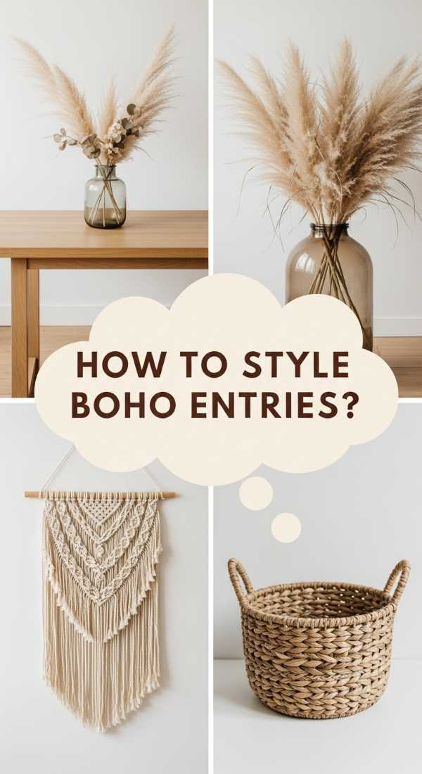 How To Perfect Entryway Table Styling For A Cozy Boho Retreat 69ecaec4101bb