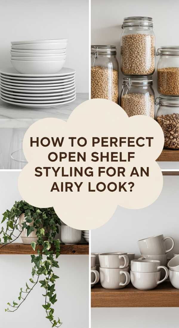 How To Perfect Open Shelf Styling For An Airy Look 69e325804af4d