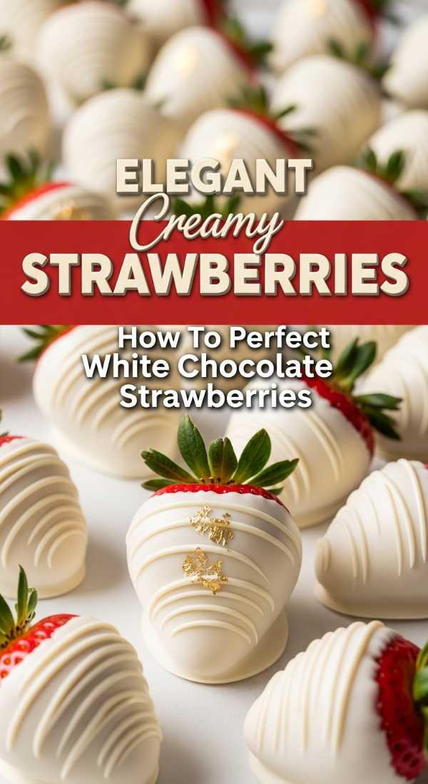 How To Perfect White Chocolate Covered Strawberries 69ee42139dc26