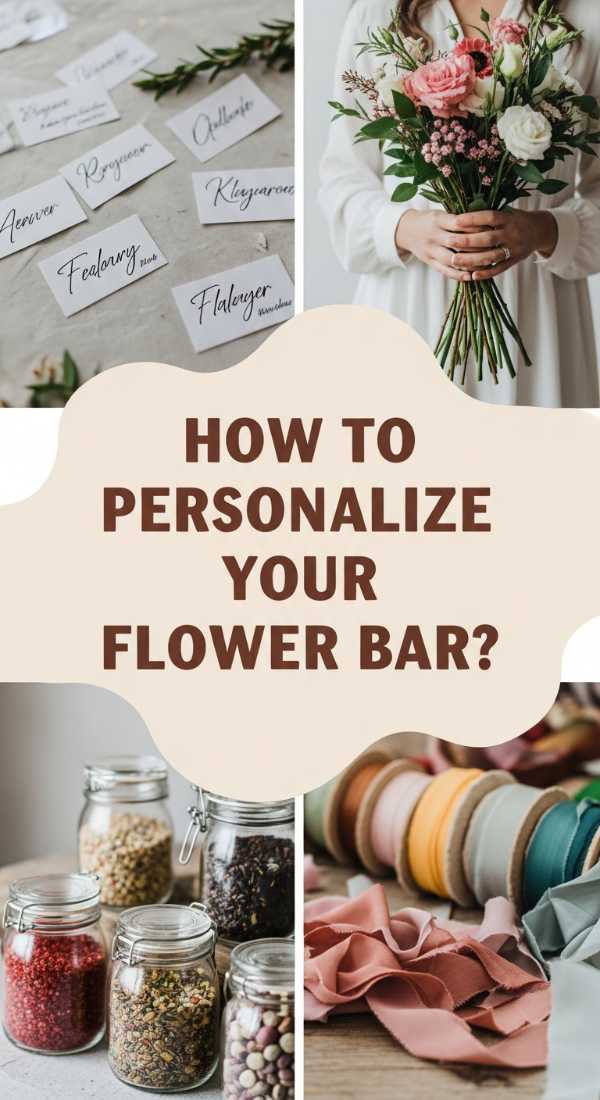 How To Personalize A Diy Flower Bar For A Memorable Shower Celebration 69f07ee36ca72