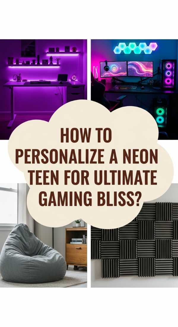 How To Personalize A Neon Teen Hub For Ultimate Gaming Bliss 69f232dd51cd9