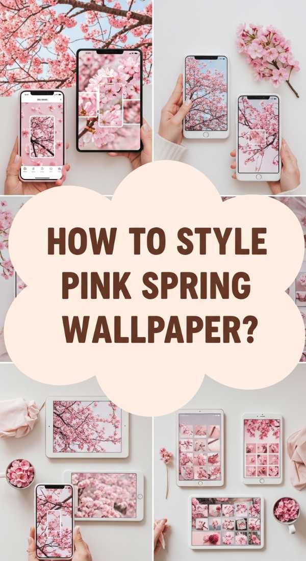 How To Personalize A Pink Spring Wallpaper For A Fresh Seasonal Refresh 69e9fb1ab341b