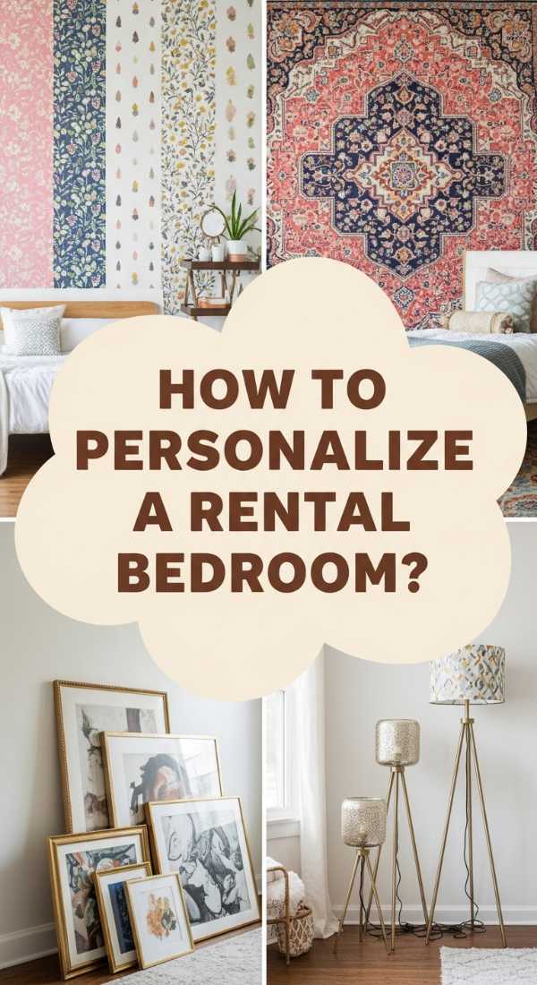 How To Personalize A Rental Bedroom For A True Home Feeling 69e9fb3089478