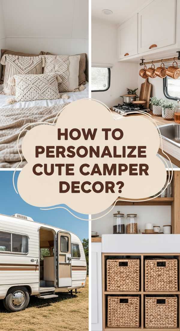 How To Personalize Cute Camper Decor For A Stylish Road Trip 69df1b5892dac