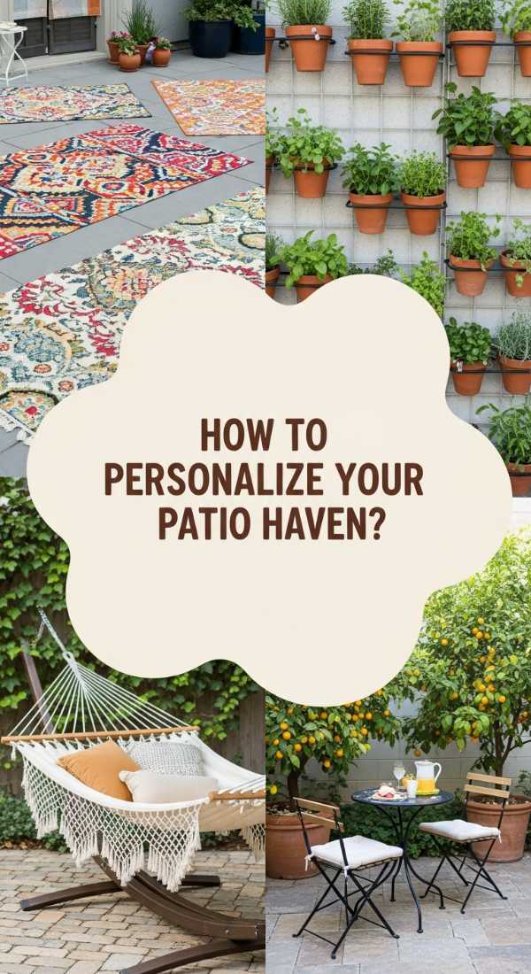 How To Personalize Your Patio Haven For The Best Seasonal Relaxation 69e6483fd8f45