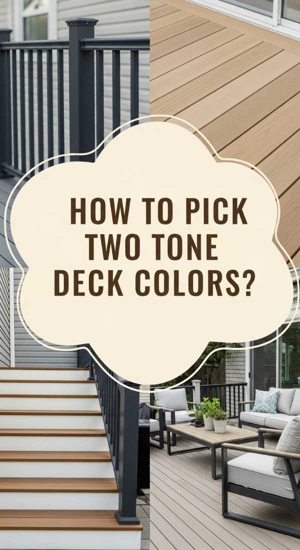 How To Pick Two Tone Deck Color Ideas For A Modern Look 69dde8cb23c1e