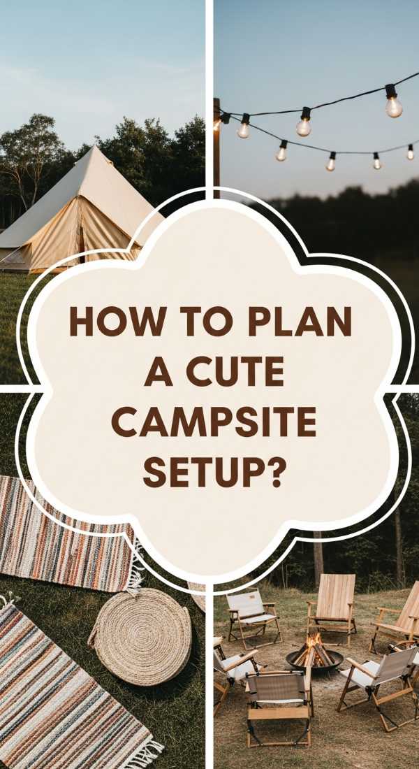 How To Plan A Cute Campsite Setup For The Ultimate Glamping Trip 69dde8cb44717