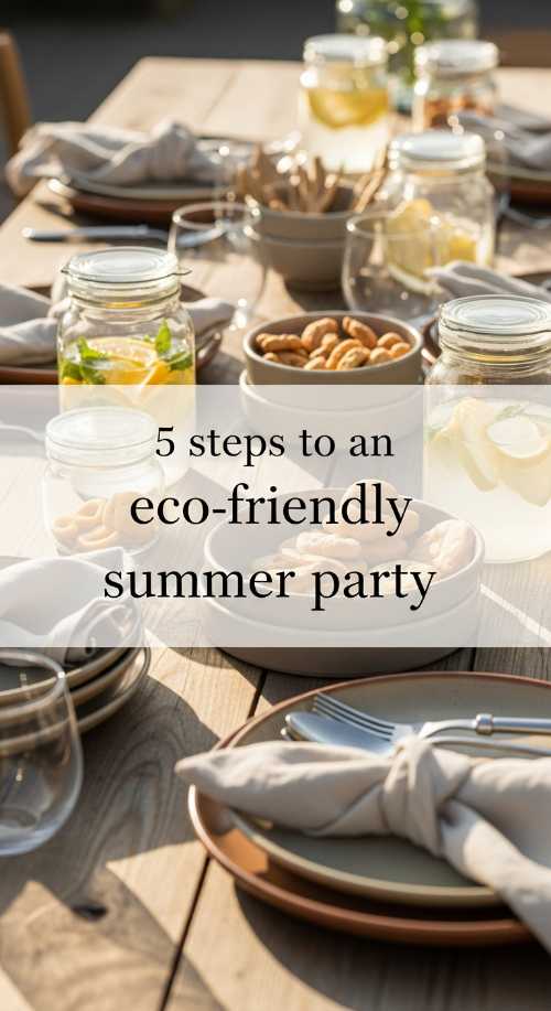 How to Plan a Low-Waste Garden Party