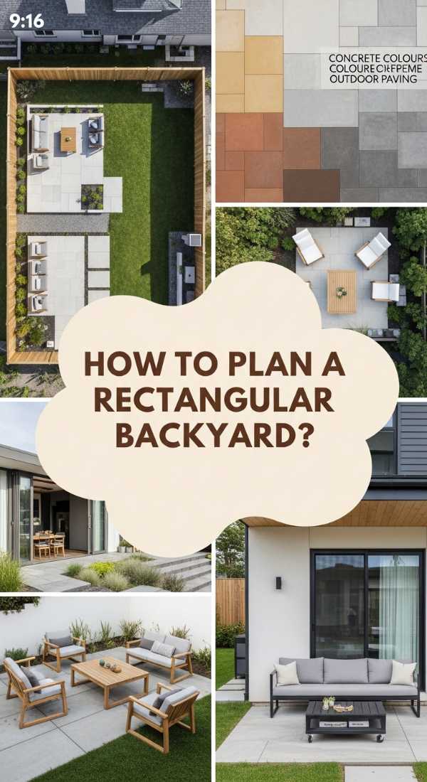 How To Plan A Rectangular Backyard For Maximum Space 69edfc0fd363b