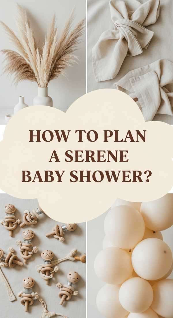 How To Plan A Serene Baby Shower For The Most Relaxing Celebration 69eb4106107f4