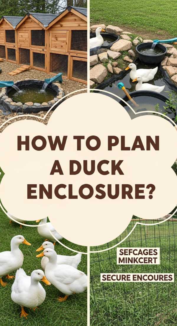 How To Plan Diy Duck Enclosure Ideas For A Sustainable Backyard Haven 69f232ede28b3