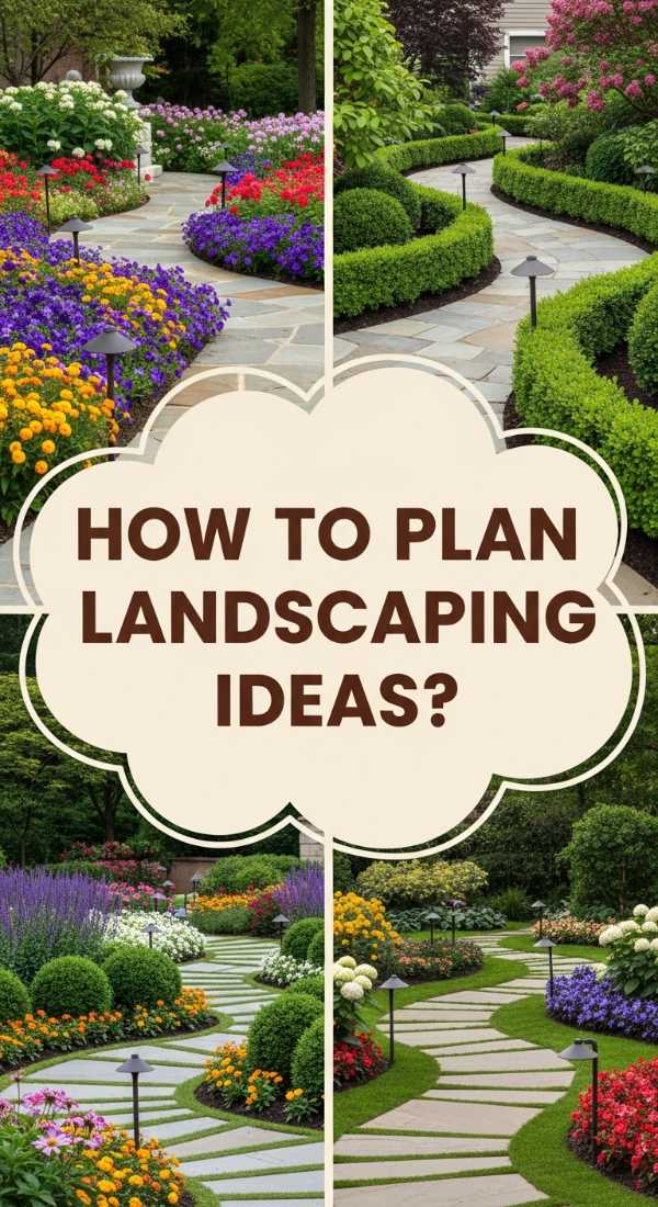 How To Plan Elegant Landscaping Ideas For A Stunning Curb Appeal 69df1b4536160