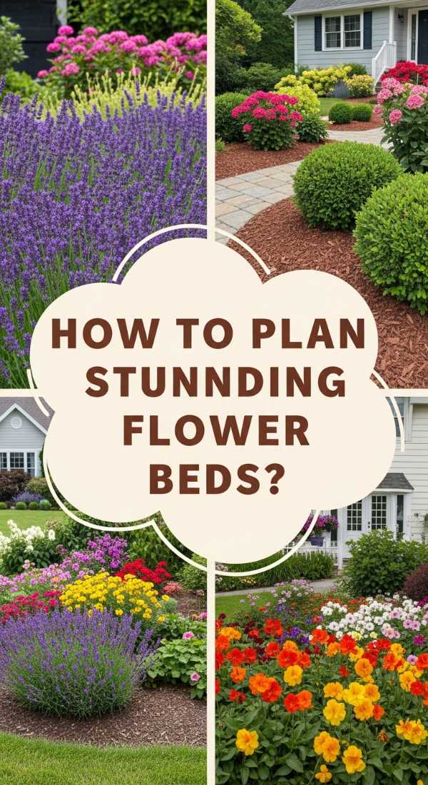 How To Plan Flower Beds For A Stunning Front Yard View 69dde90569ee2