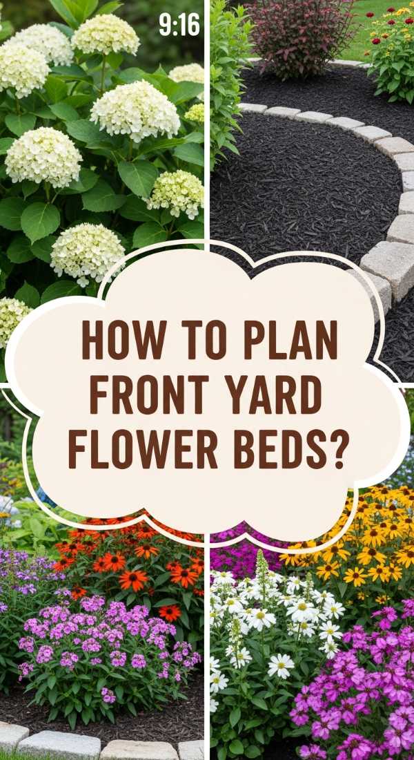 How To Plan Front Yard Flower Beds For Constant Seasonal Color 69edfdba8ebfb