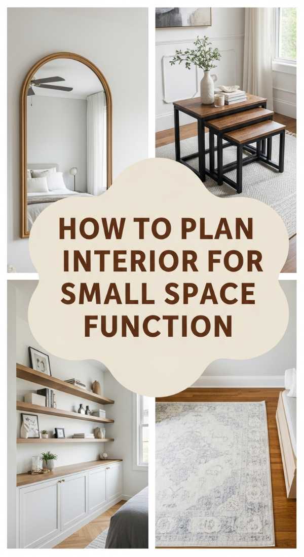How To Plan Home Interior Design For Small Space Functionality 69f082155dc68