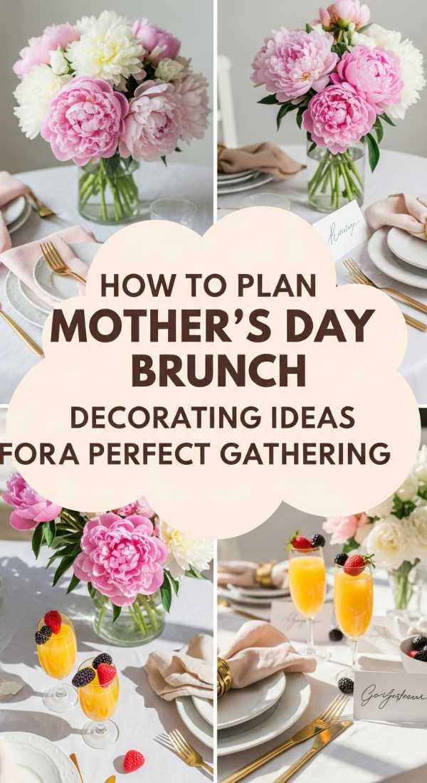 How To Plan Mothers Day Brunch Decorating Ideas For A Perfect Family Gathering 69ef1719de59c