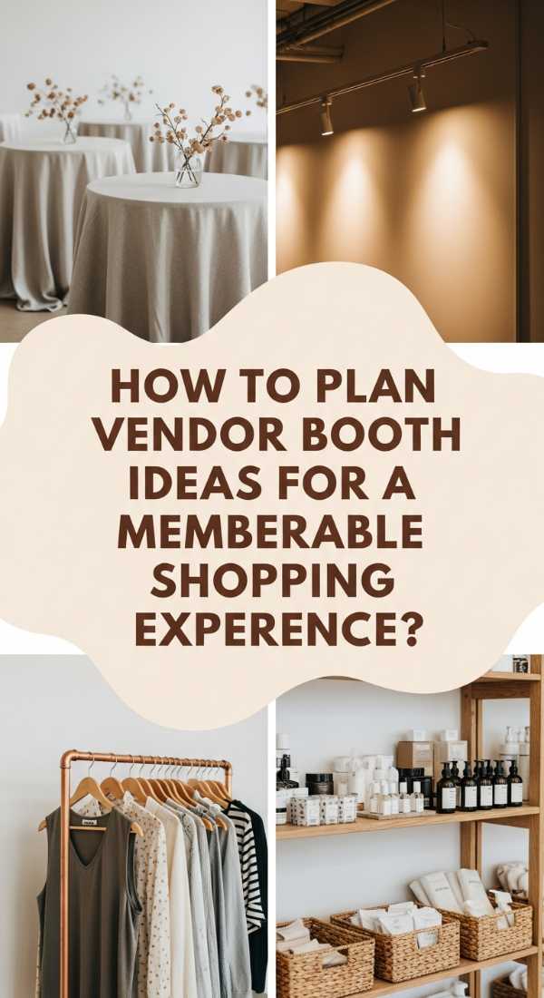 How To Plan Vendor Booth Ideas For A Memorable Shopping Experience 69f235121c37c