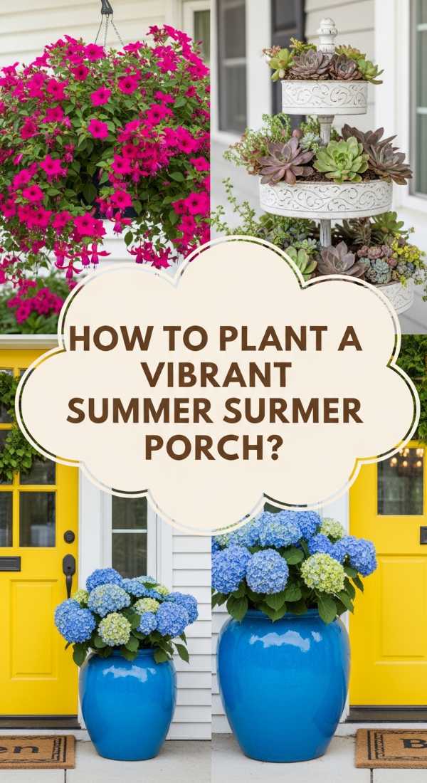How To Plant A Vibrant Summer Front Porch For A Colorful Welcome 69dde90eb3f4c