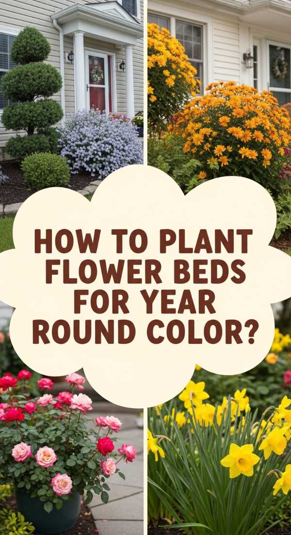 How To Plant Flower Bed Ideas For Year Round Beauty 69df1b5a6fb62