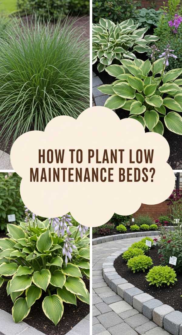 How To Plant Low Maintenance Flower Bed Ideas For Effortless Garden Beauty 69dde90492736
