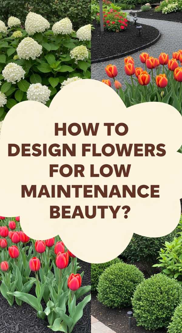 How To Plant Low Maintenance Flower Beds For Effortless Curb Appeal 69df1b4b71371