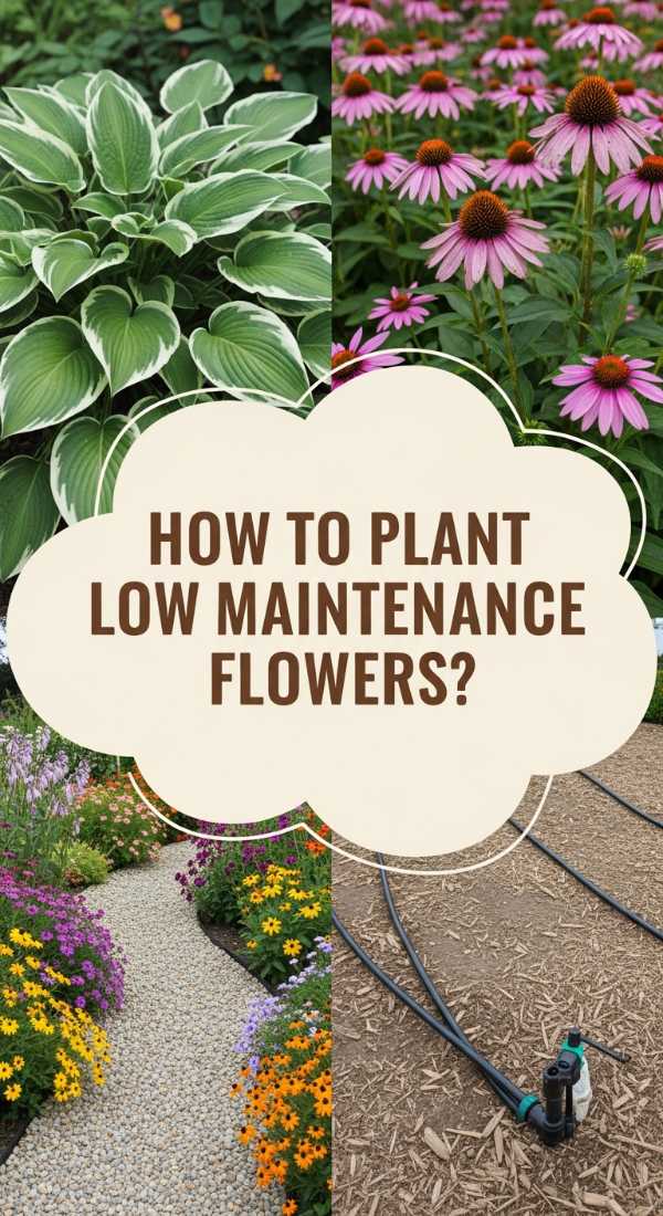 How To Plant Low Maintenance Flower Beds For Year Round Joy 69edfc032050a