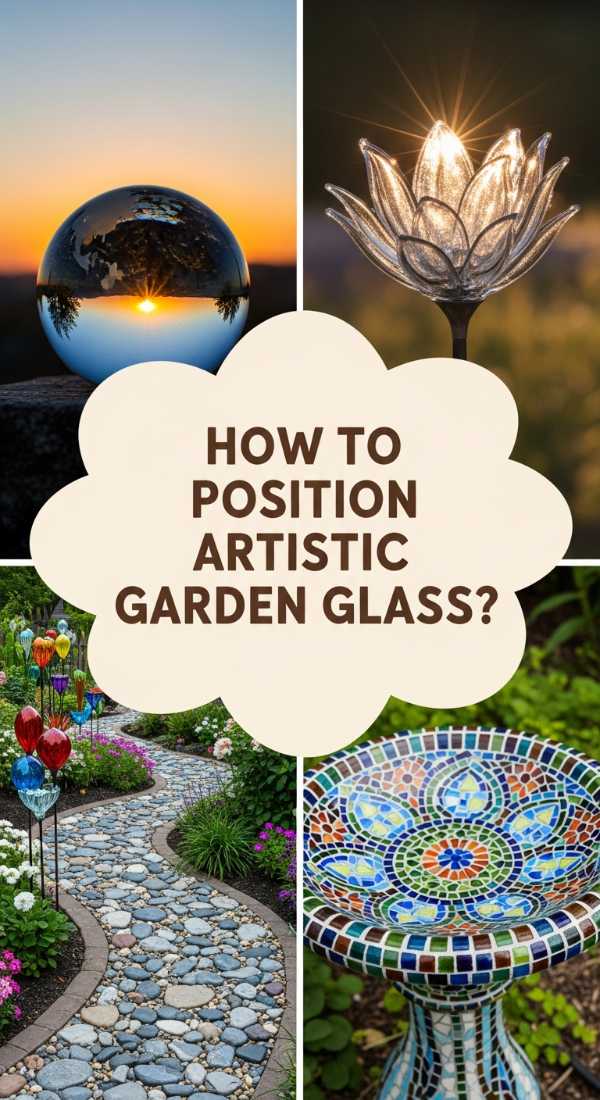 How To Position Artistic Garden Glass For Radiant Outdoor Spaces 69edfdeb9f12a
