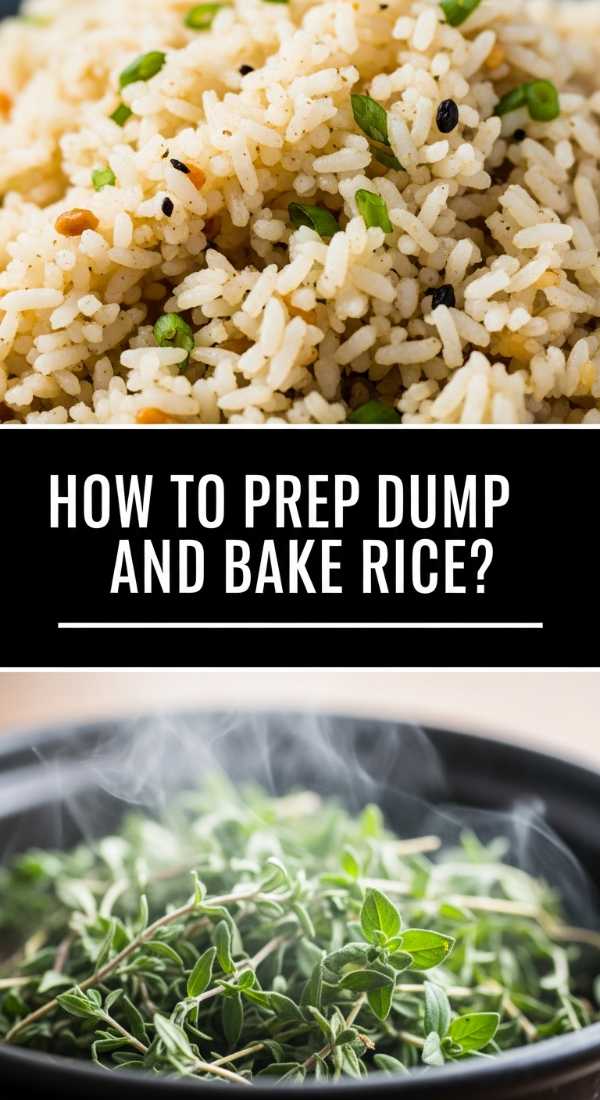 How To Prep Dump And Bake Rice 69eba17932063