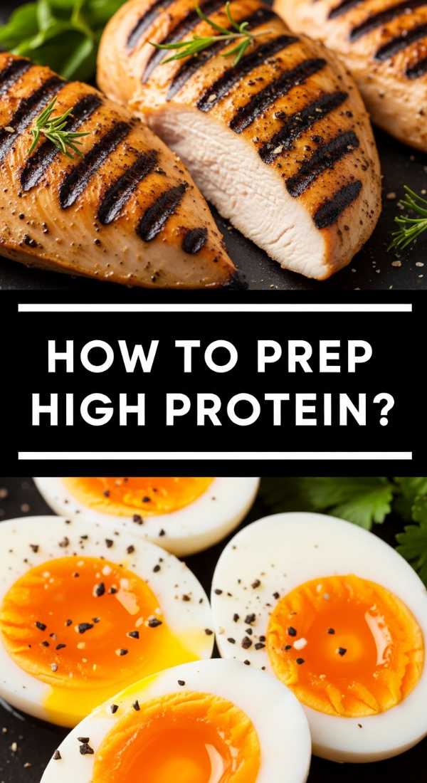 How To Prep High Protein 69eca5bbd1e39