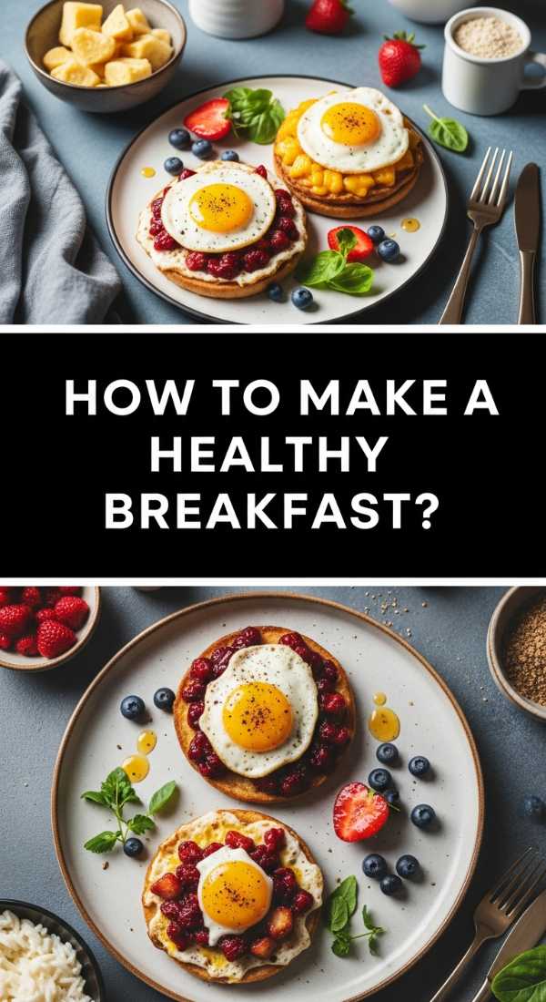 How To Prepare A Healthy Breakfast 69e71c909526a