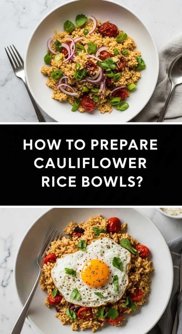 How To Prepare Cauliflower Rice Bowls 69e3a5d1cab3c