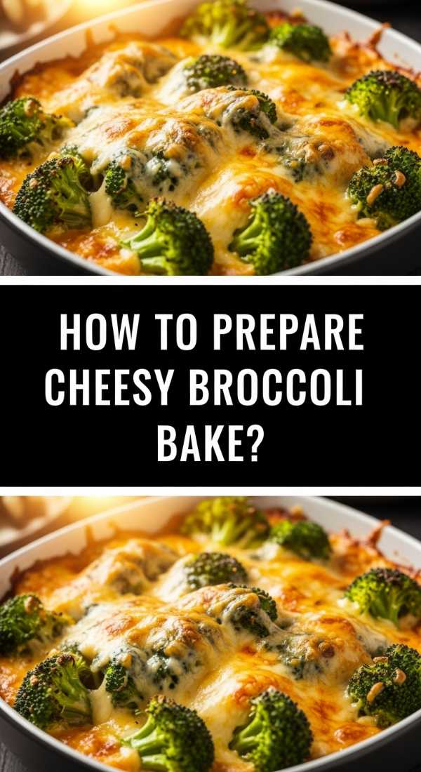 How To Prepare Cheesy Broccoli Bake 69eba4a028fd2