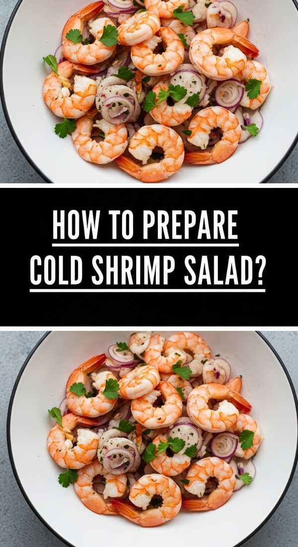 How To Prepare Cold Shrimp Salad 69eba55f6eacc