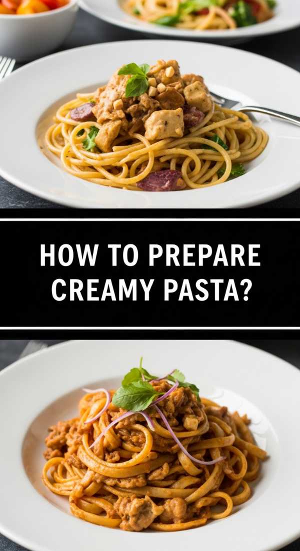 How To Prepare Creamy Pasta 69df697b5f8f3