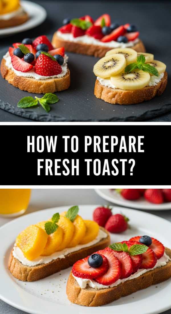 How To Prepare Fresh Fruit Toast 69f2522735b7c