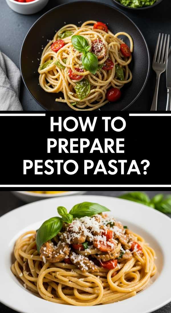 How To Prepare Fresh Pesto Pasta 69df6b3424e50