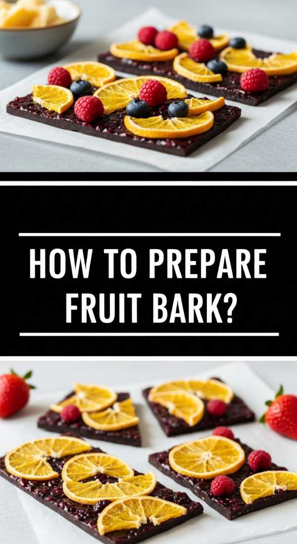 How To Prepare Fruit Bark 69eba564af471
