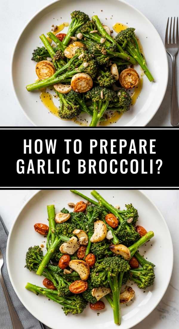 How To Prepare Garlic Broccoli 69eb8c328a325