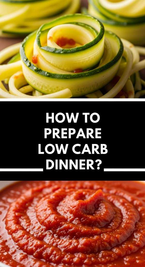 How To Prepare Low Carb Dinner 69e9bebef1bd9