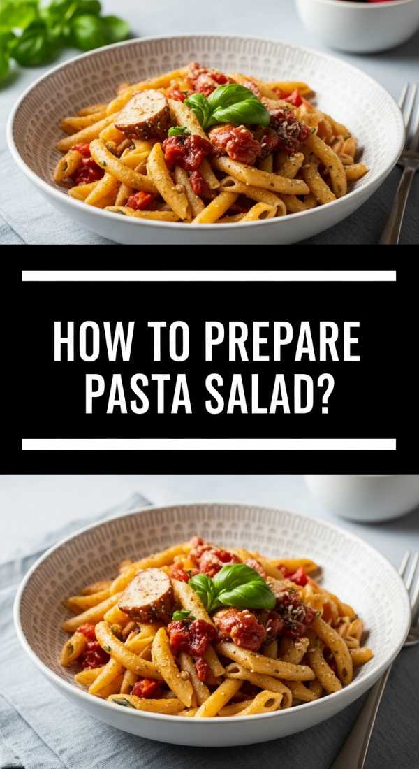 How To Prepare Pasta Salad 69e9bed23ca4a