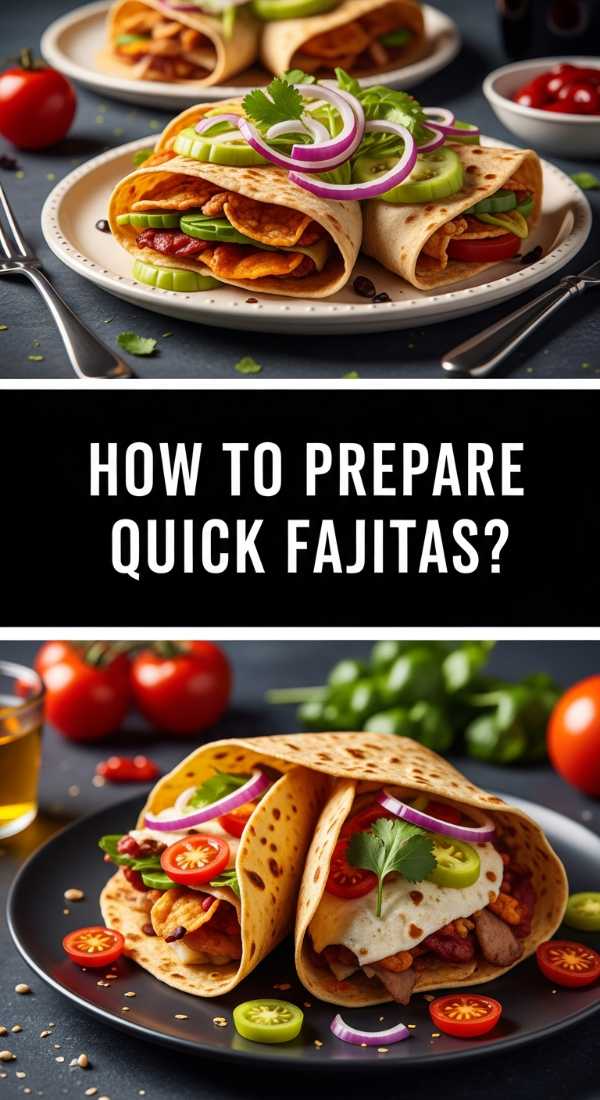How To Prepare Quick Fajitas 69f1a4872d17c