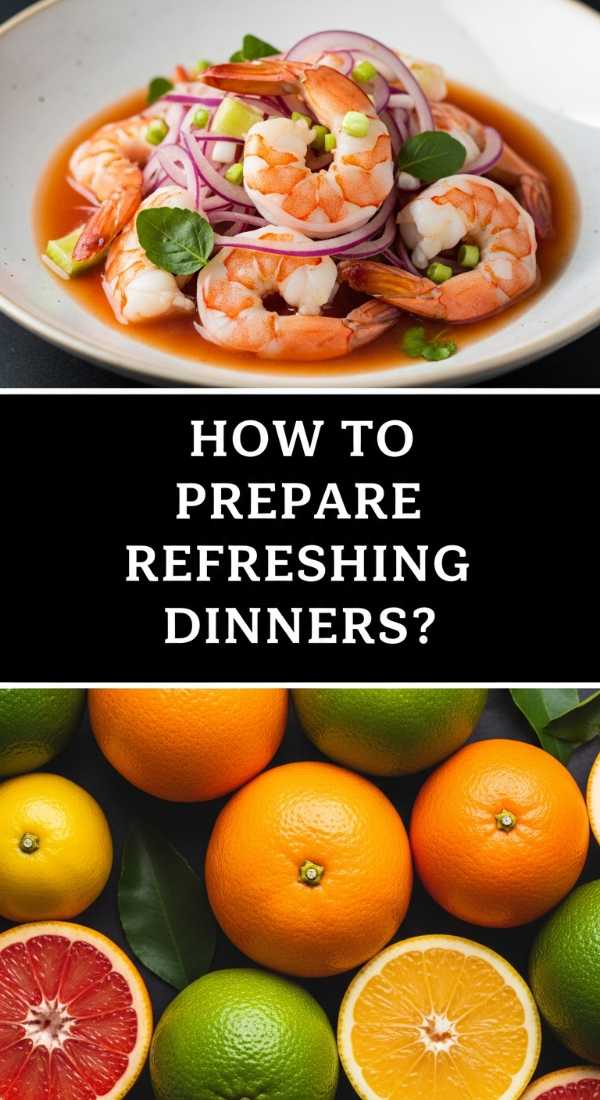 How To Prepare Refreshing Dinners 69eba55ea5a11