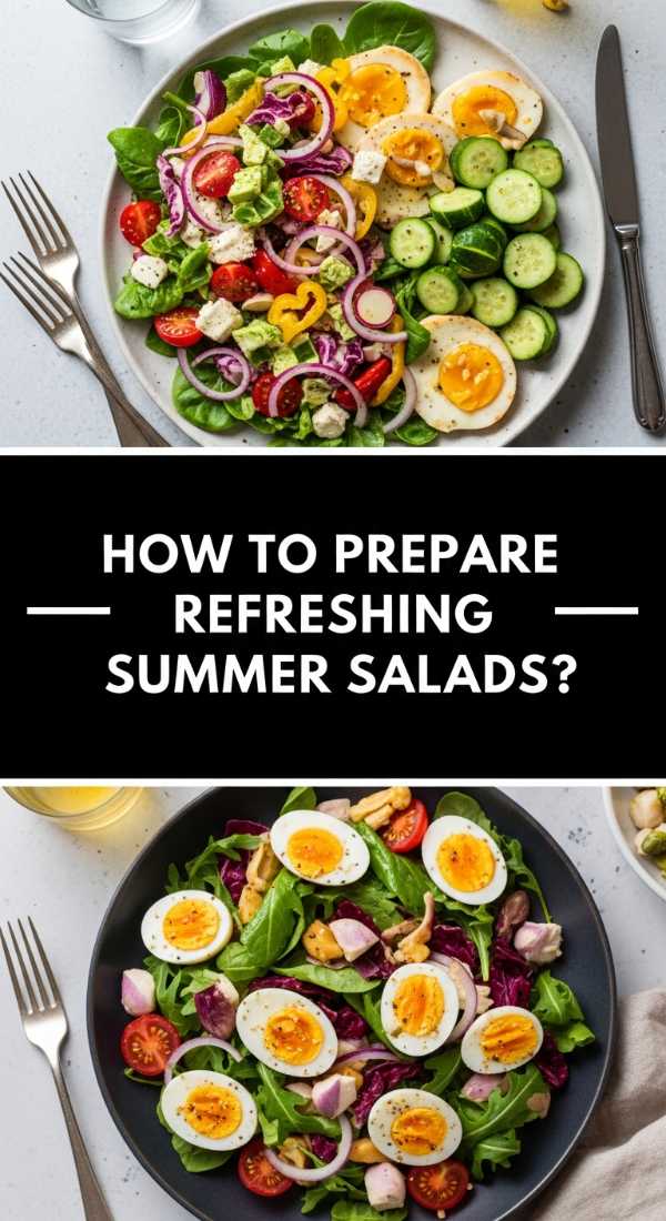 How To Prepare Refreshing Summer Salads 69ef8c3cc9ba8