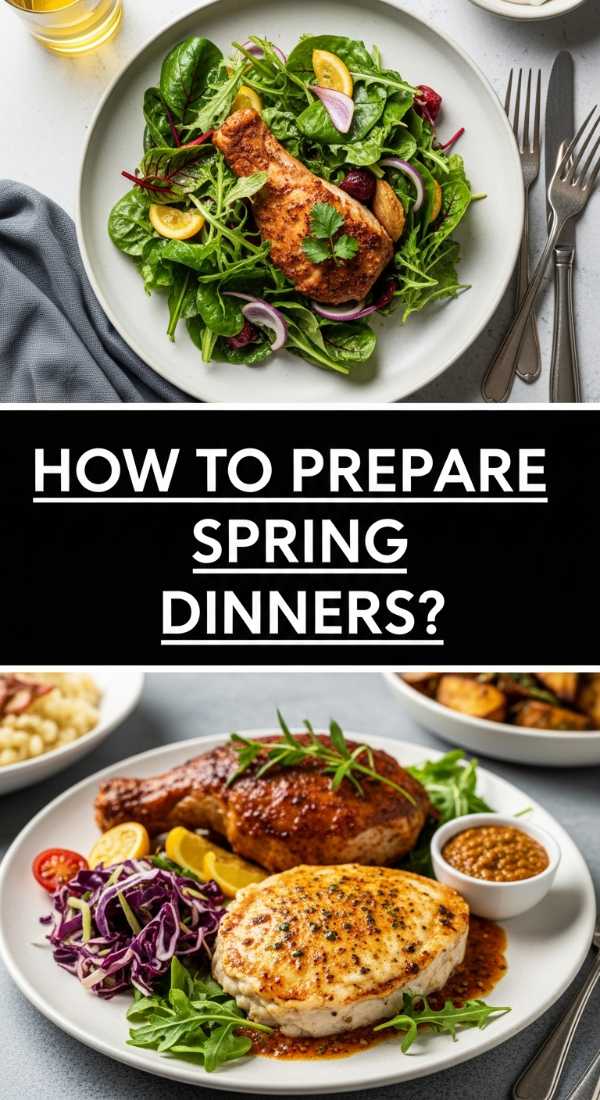 How To Prepare Spring Dinners 69ea3397576b0