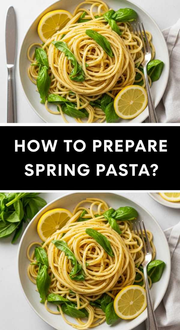 How To Prepare Spring Pasta 69e9bec5e09c4