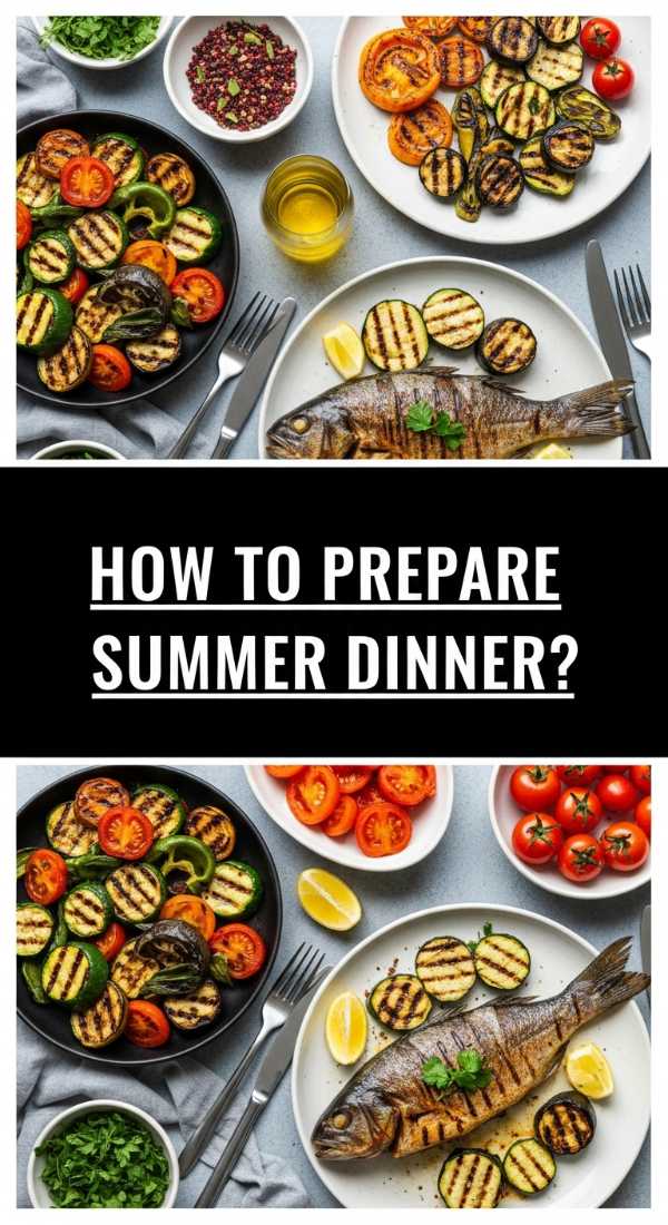 How To Prepare Summer Dinner 69ea51f3d5af7