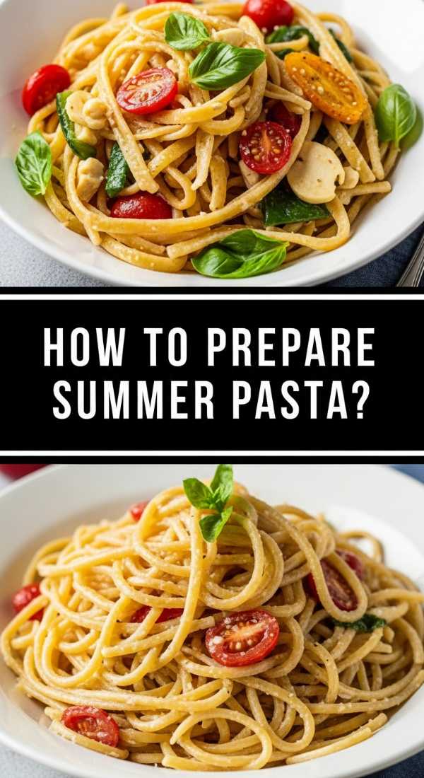 How To Prepare Summer Pasta 69ef8aae33672