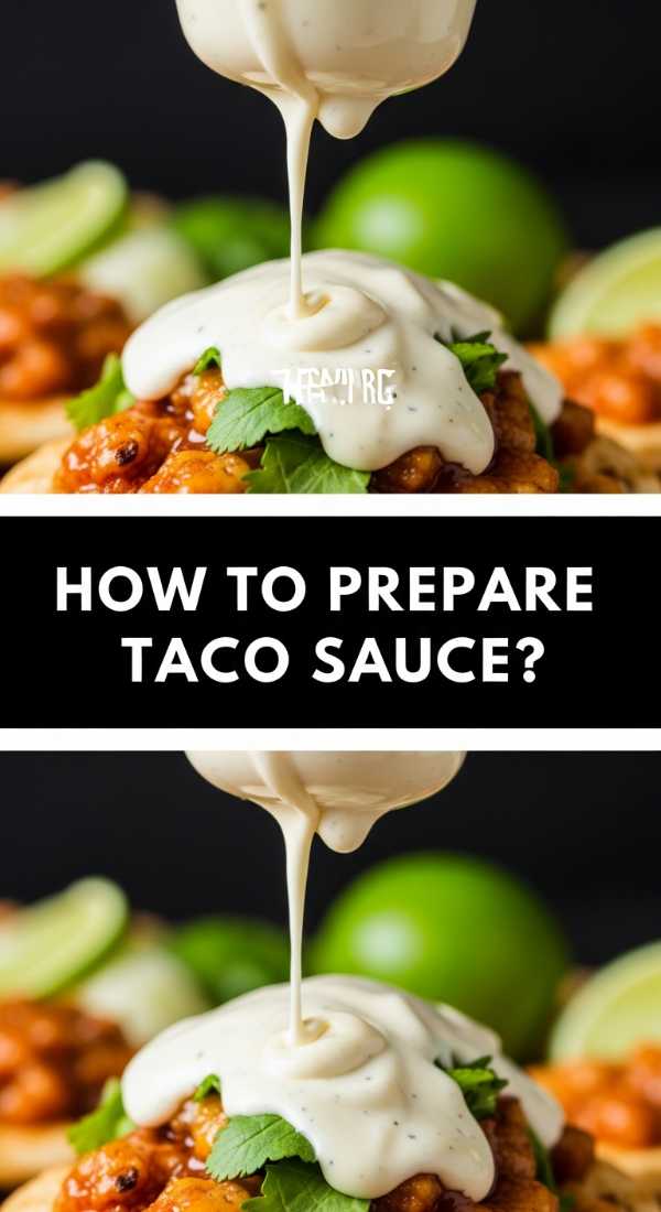 How To Prepare Taco Sauce 69df8f6b33bb8