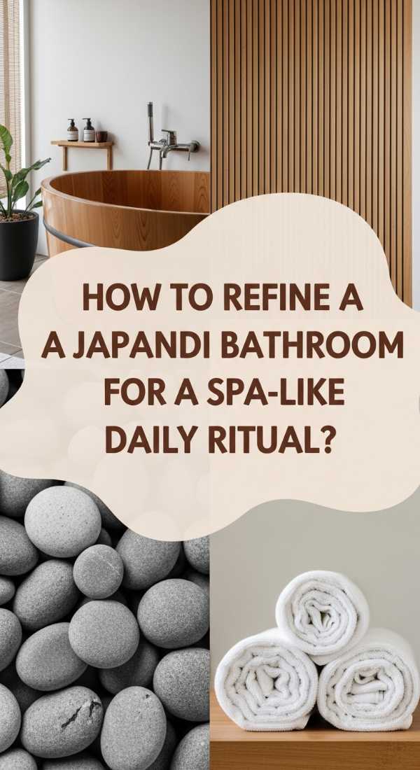 How To Refine A Japandi Bathroom For A Spa Like Daily Ritual 69e7213db5774