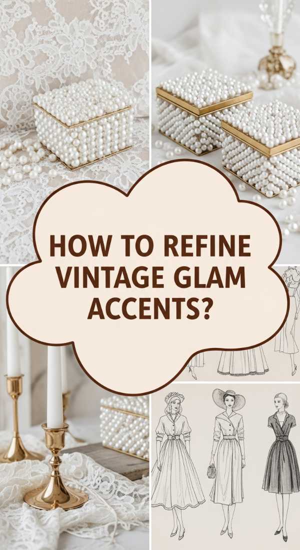 How To Refine Vintage Glam Accents For An Elegant Aesthetic 69e4be046ecb9